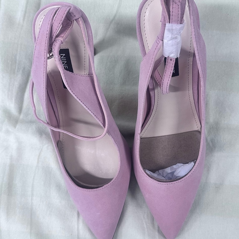 Nine West Blush Pink Heels - Picture 7 of 8